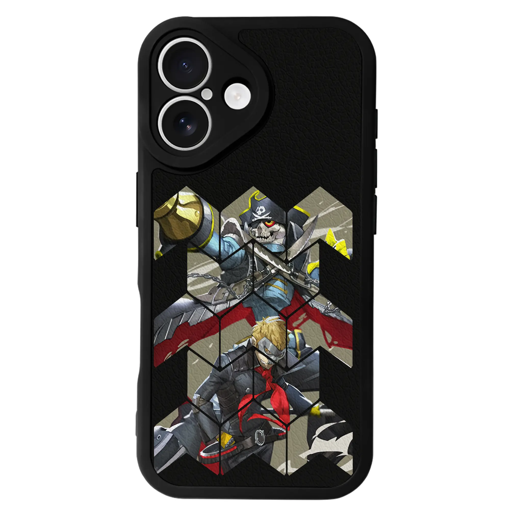 ペルソナ グッズ,坂本竜司 - IPhone 16シリーズ対応 ・ シリコンスマホケース ・ レザー調 ・ 高精度フィット ・ 耐衝撃 ・ ワイヤレス充電対応 ・ 精密カット